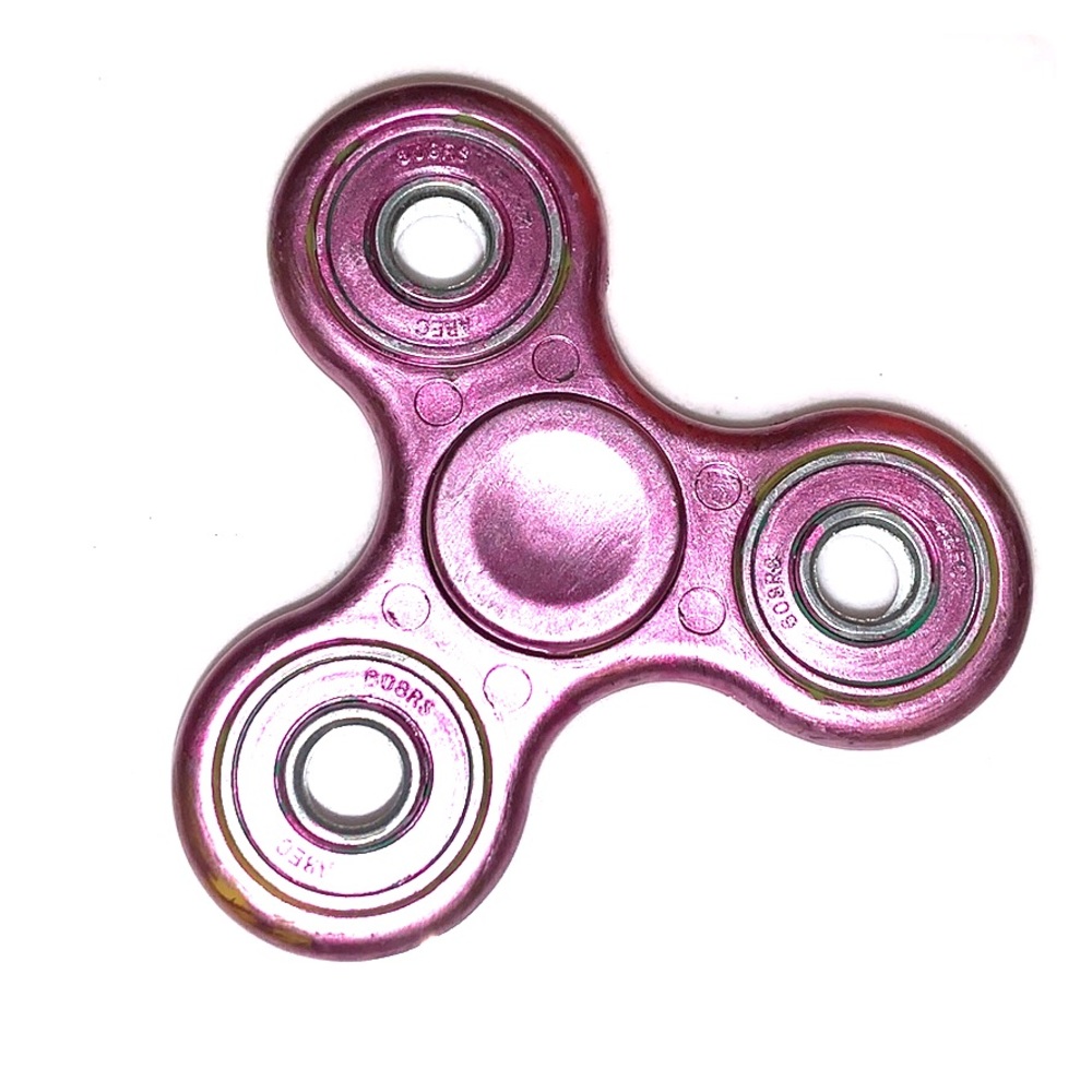 Rose gold fidget spinner